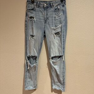 American Eagle Mom straight Jean women’s 4